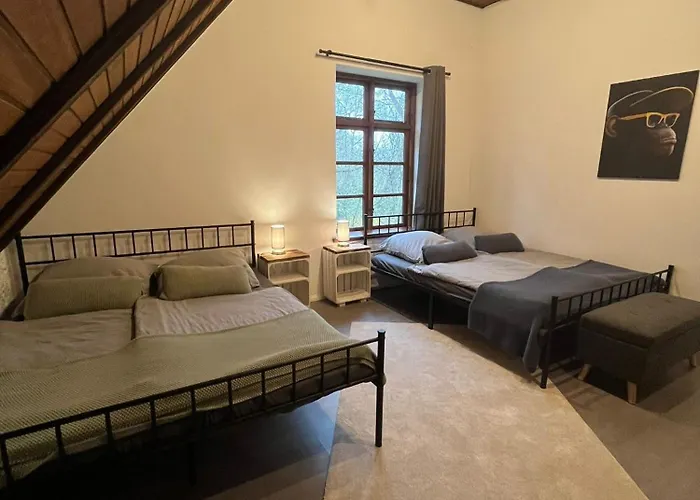 Ruhe Unter Reet-Haus Mit Sauna, Whirlpool Und Kamin